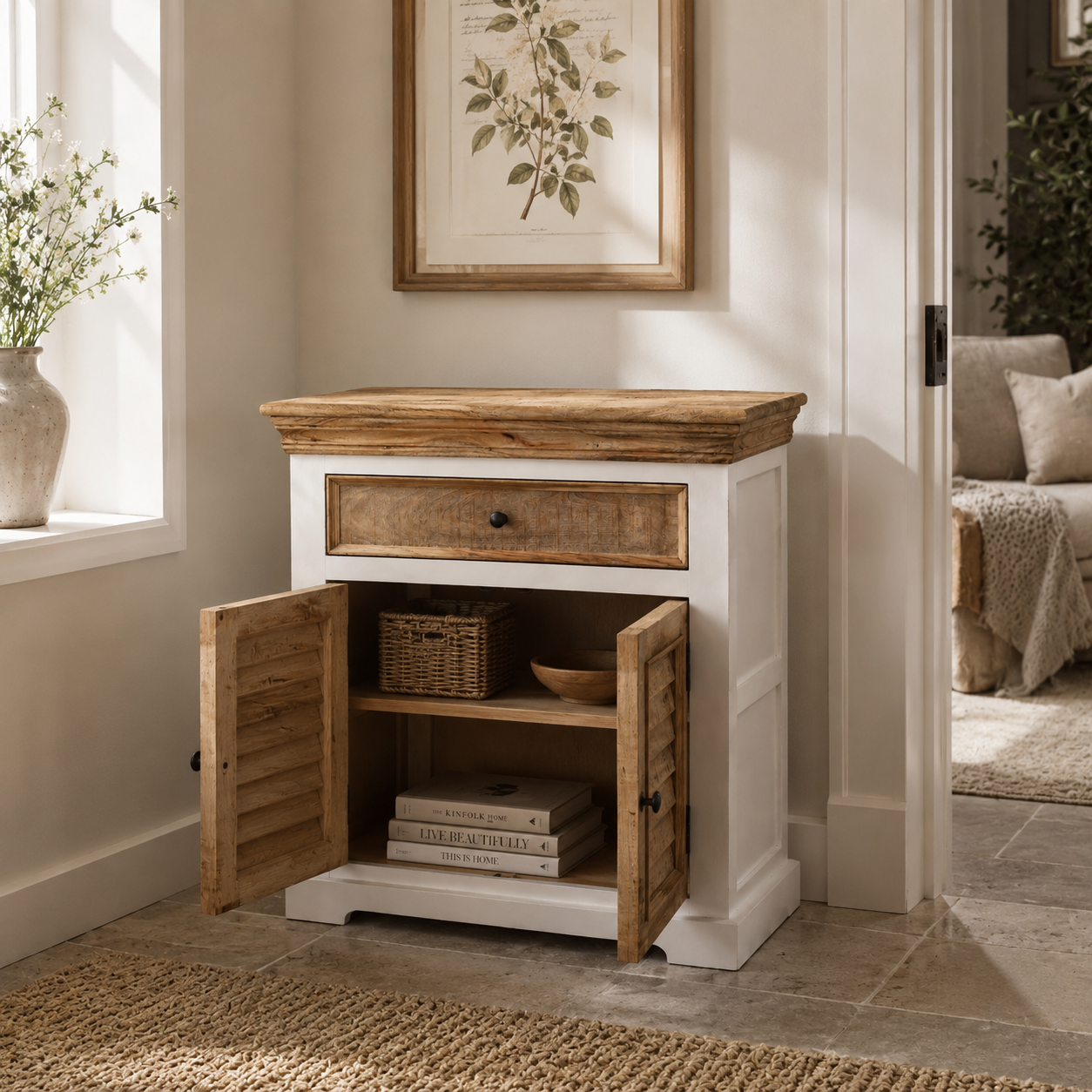 Aangan Sideboard – Solid Mango Wood
