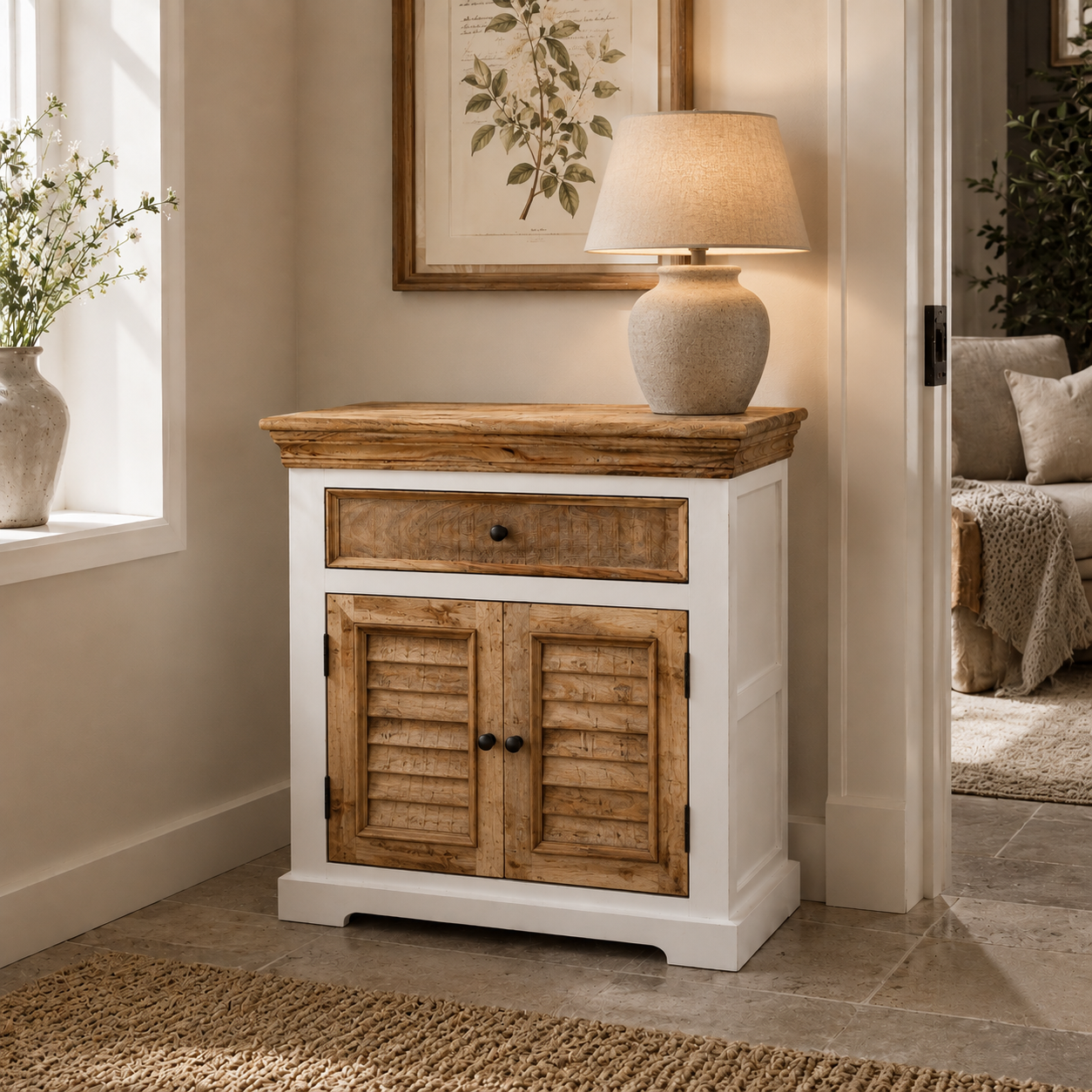 Aangan Sideboard – Solid Mango Wood