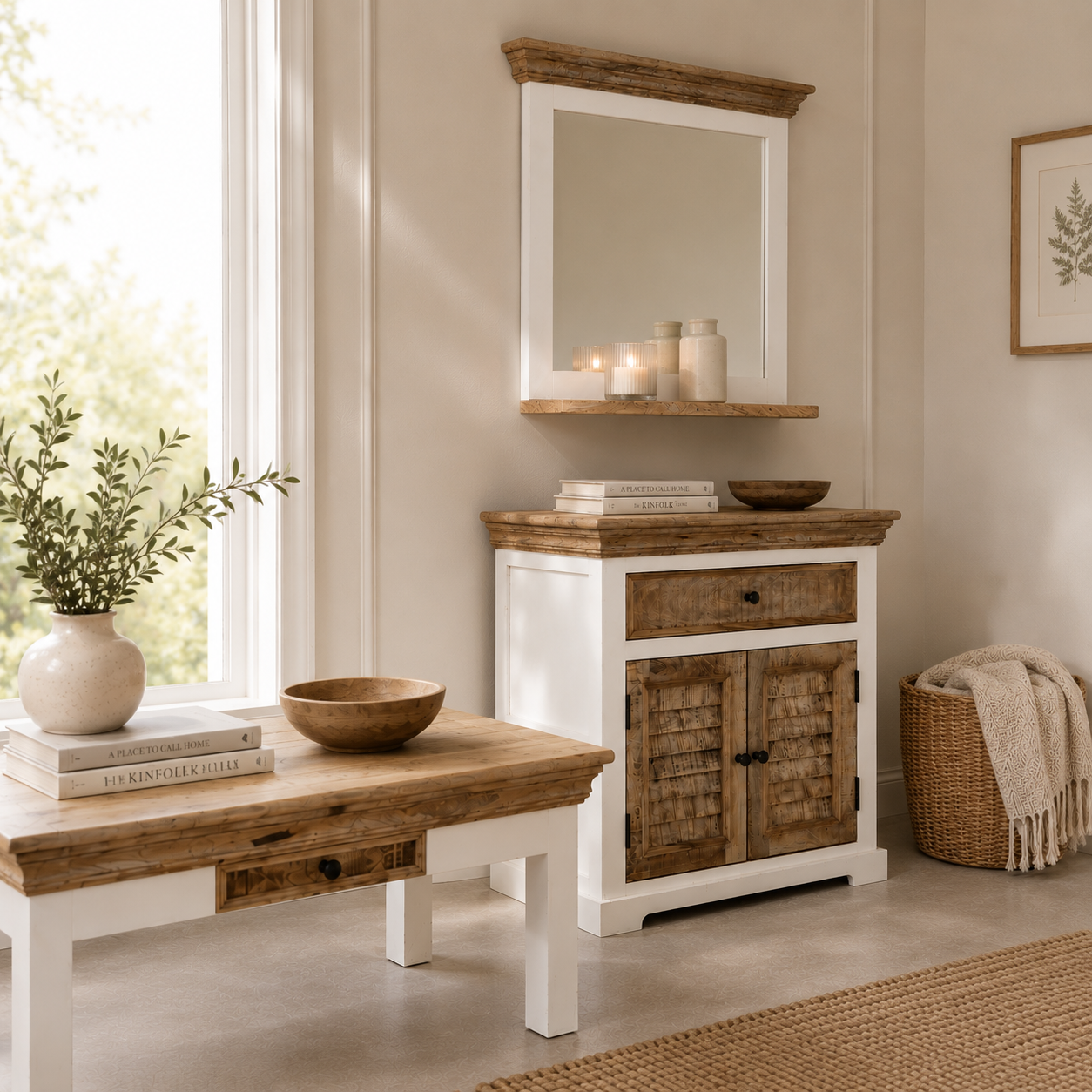 Aangan Sideboard – Solid Mango Wood