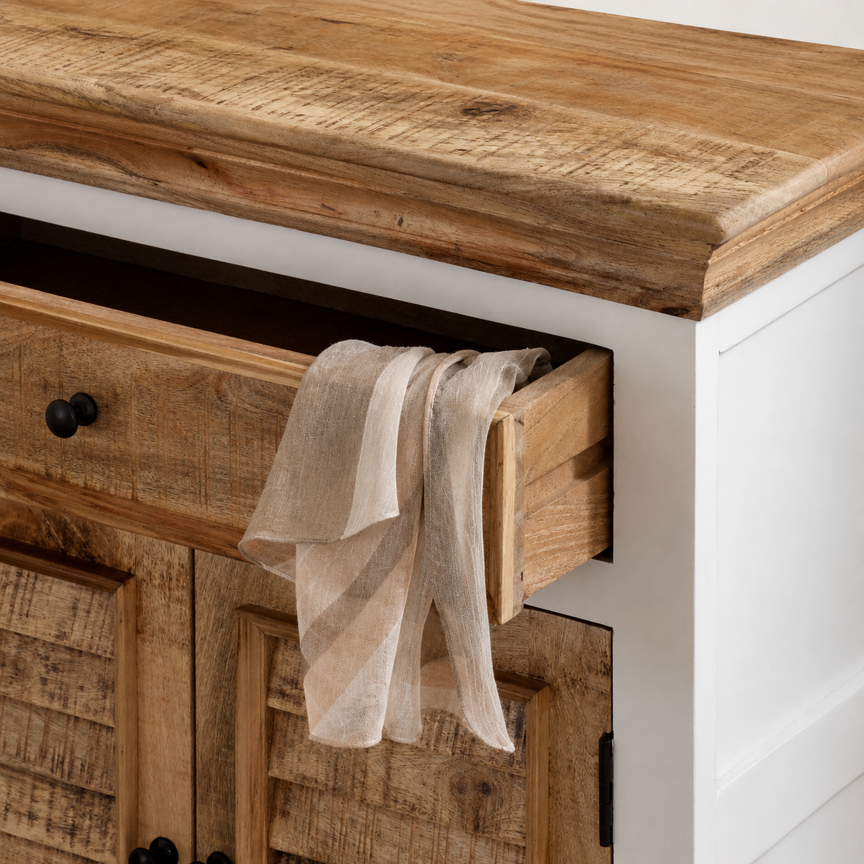 Aangan Sideboard – Solid Mango Wood