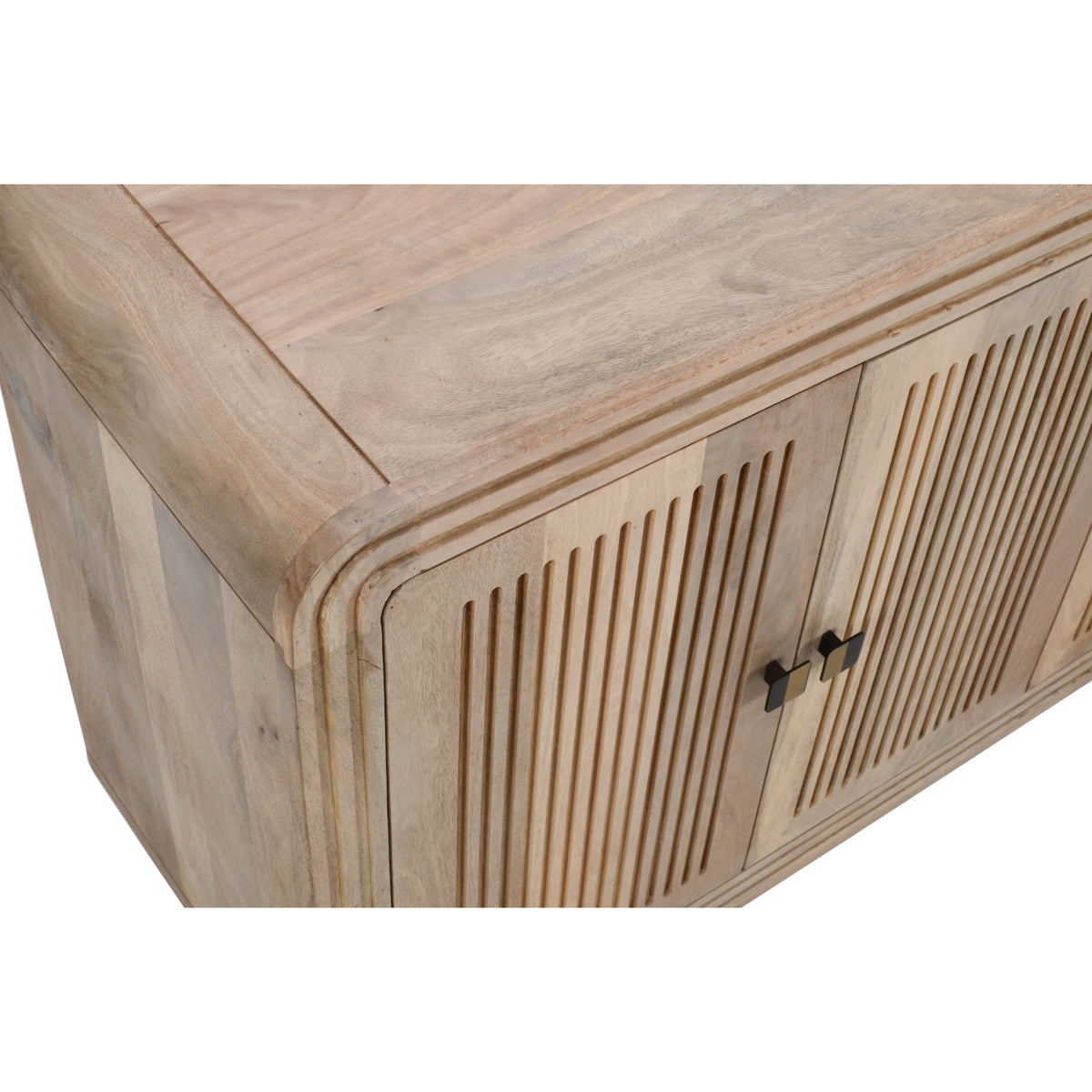 Witton Large Sideboard – 4 Door – Carved Mango Wood