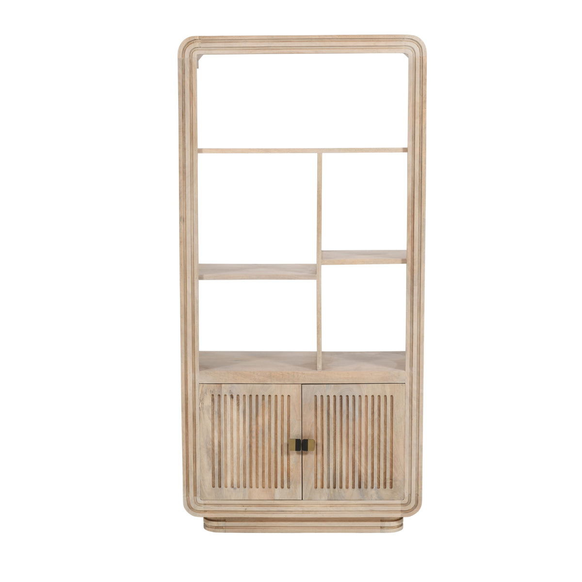 Witton Bookcase – Carved Mango Wood