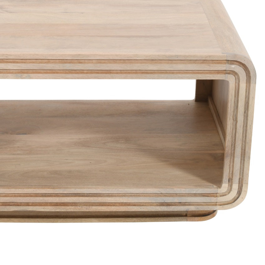 Witton Coffee Table – Carved Mango Wood