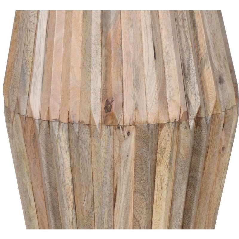 Witton Side Table – Carved Mango Wood
