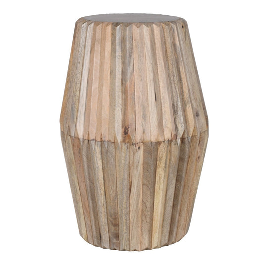 Witton Side Table – Carved Mango Wood