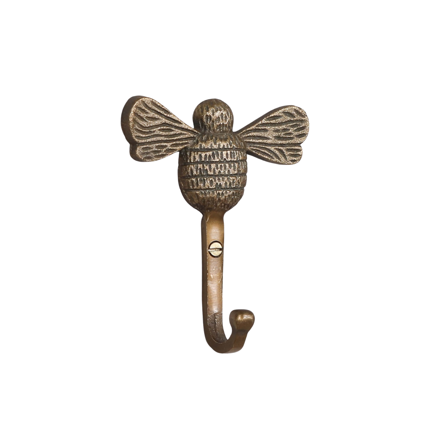 Vintage Bumble Bee Wall Hook – Antique Brass