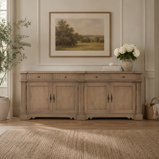 Westbrook Sideboard – Rustic White Cedar