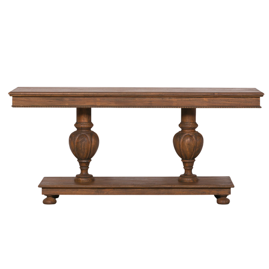 Westbrook Console Table 180cm – Rustic Natural Wood