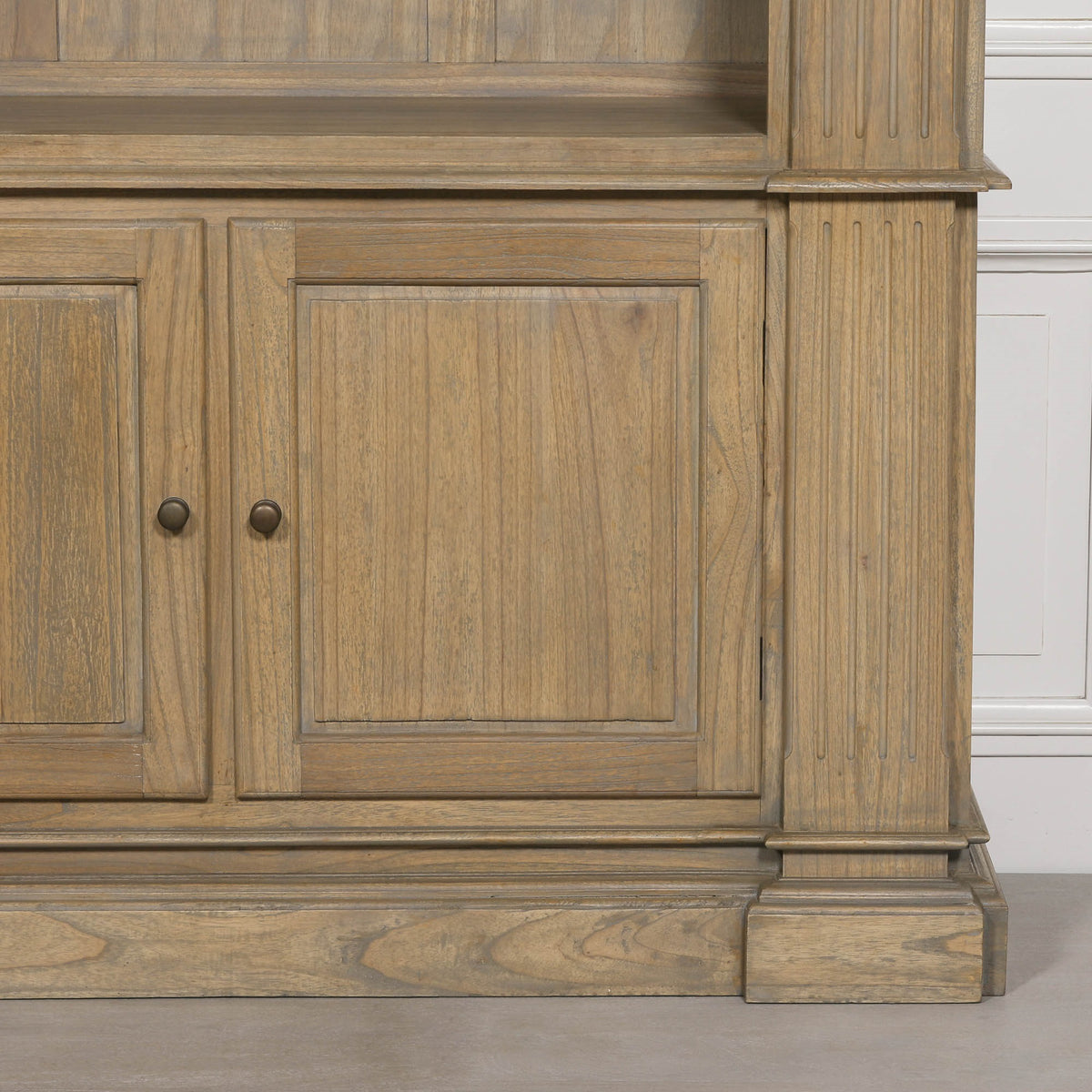 Westbrook Grand Open Bookcase – Rustic White Cedar