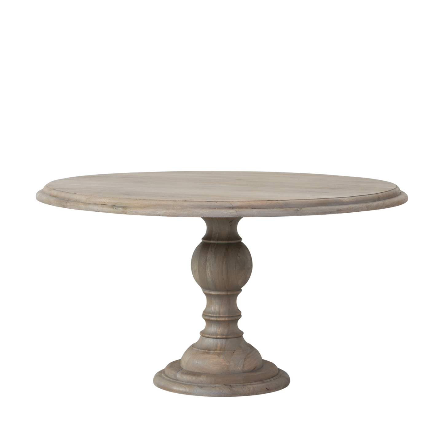 Beaumont Round Dining Table 147cm – Rustic Mango Wood