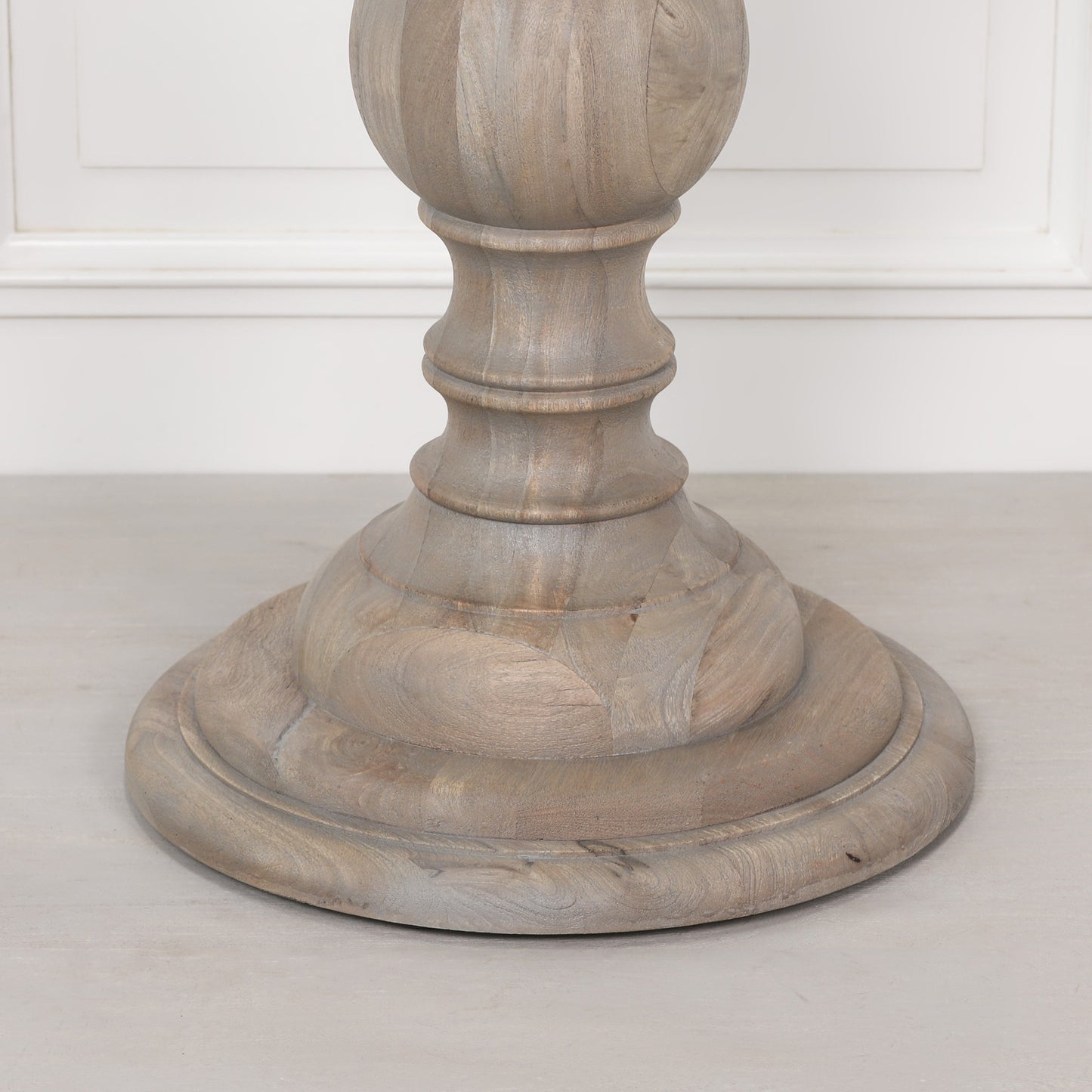 Beaumont Round Dining Table 147cm – Rustic Mango Wood