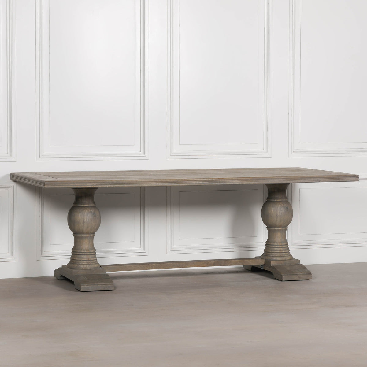 Elmsworth Rectangular Dining Table 240cm – Rustic Mango Wood